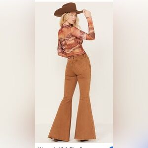 Shyanne HIGH RISE SUPER FLARE STRETCH JEANS